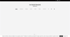 Desktop Screenshot of intertradeurope.com